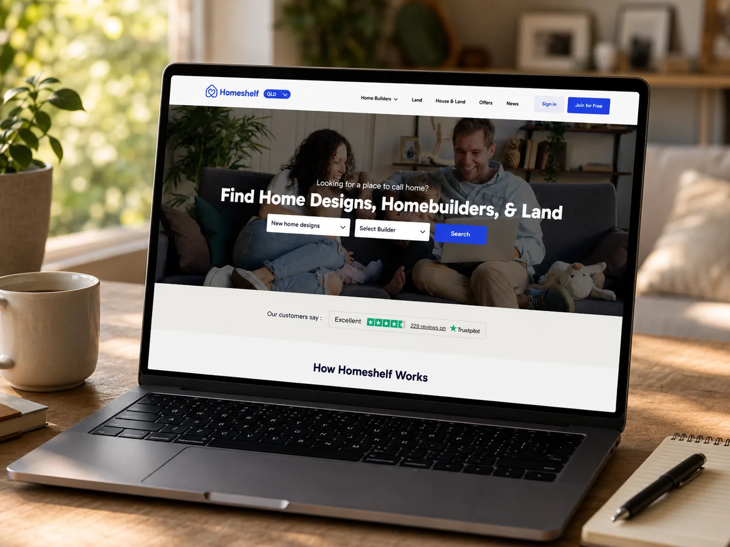 HomeShelf — real estate marketplace