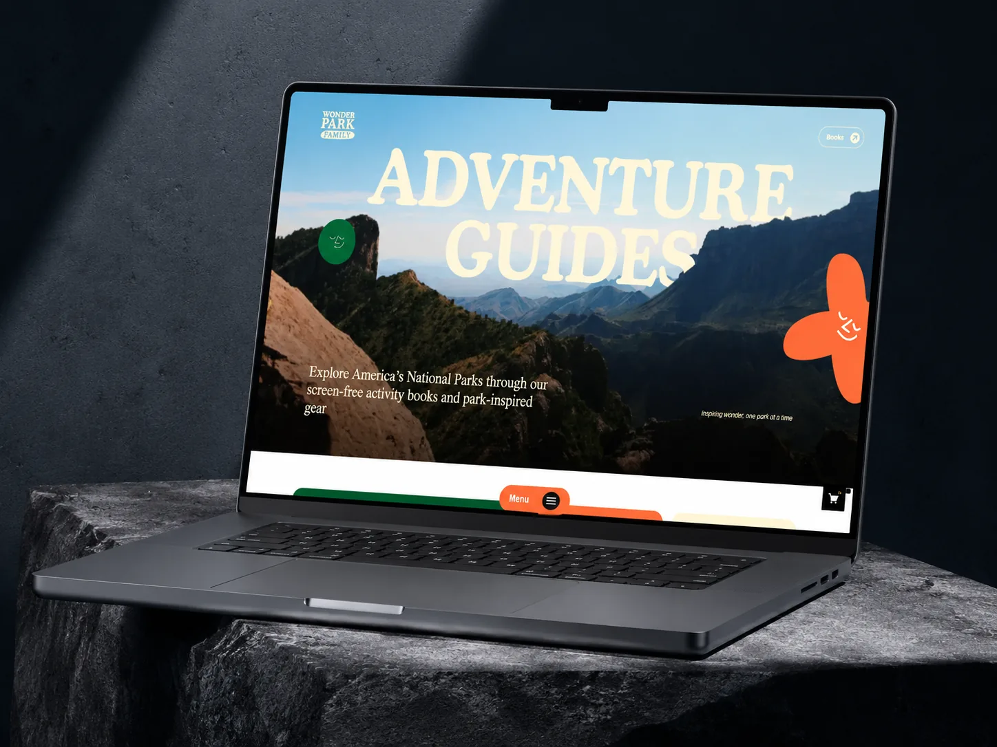 Wonderpark Family — web application